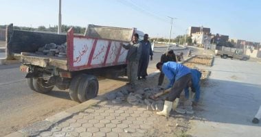 صور ..الممشى السياحي بمدن وقرى الوادى الجديد لسد العجز فى الملاهي والمنتزهات