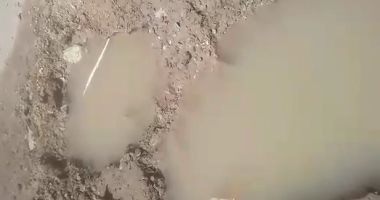 شكوى من انتشار مياه الصرف الصحى بشارع عبد المنعم شامل بالغربية