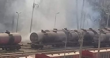 السيطرة على حريق بالقرب من حوش الفرز للسكة الحديد بسوهاج