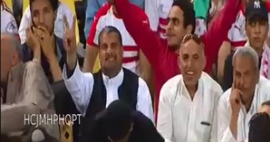 الجلابية تظهر فى مدرجات الزمالك أمام النجم الساحلى.. فيديو