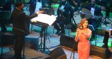 صور.. أنغام تتألق فى حفل شم النسيم بدار الأوبرا بمصاحبة المايسترو هانى فرحات