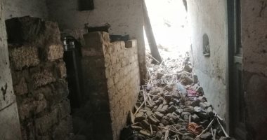 صور.. ارتفاع عدد ضحايا منزل جرجا المنهار لـ4 مصابين ومصرع شقيقتين