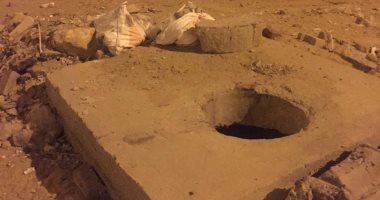 ضبط المتهمين بسرقة غطاء بالوعة صرف صحى بالإسماعيلية