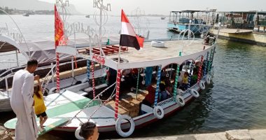 خروج الآلاف للحدائق والمتنزهات والملاهى ونهر النيل للاحتفال بشم النسيم بسوهاج