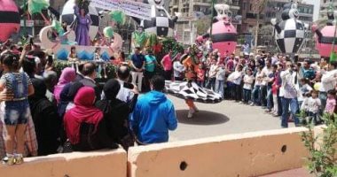 صور.. أهالى الشرقية يقضون عطلة عيد الربيع فى حديقة الحيوان والمتنزهات