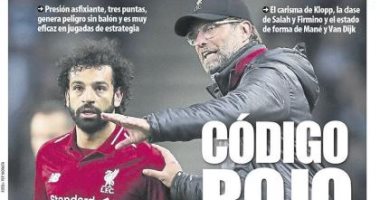 موندو ديبورتيفو: برشلونة يعلن حالة الطوارئ لاستقبال محمد صلاح ورفاقه