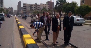 محافظ الإسكندرية يوجه بتطوير المنطقة المحيطة بإستاد الاسكندرية 