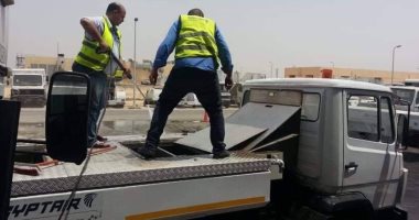 مطار برج العرب يستعد لتجديد اعتماد شهادة سلامة عمليات المناولة الأرضية