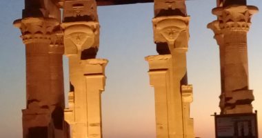 شاهد.. الآثار تنتهى من أعمال مشروع تطوير معبد كلابشة