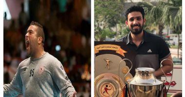 "قصة صور " فلفل وعلى .. أسدين مرمى اليد البيضاء