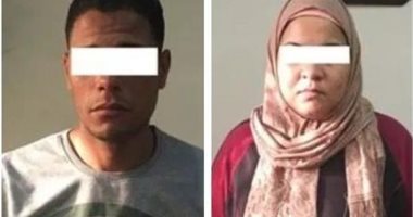 المتهمة بقتل زوجها بمساعدة عشيقها بشبرا الخيمة تمثل الجريمة أمام النيابة