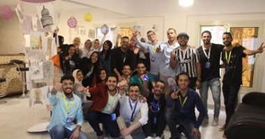 فريق TIC team يشارك بصور معرض طلابه من الهندسة المعمارية