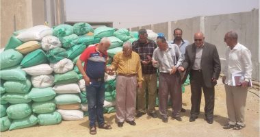 سكرتير جنوب سيناء يشهد توريد الأقماح المحلية لمطحن الطارق