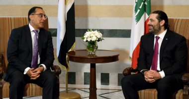 بعد قليل.. مصطفى مدبولى يلتقى الرئيس اللبنانى العماد ميشيل فى بيروت