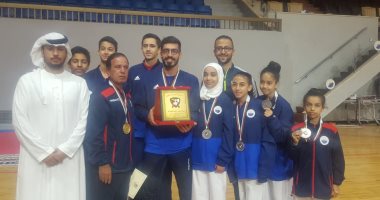 ناشئات الشارقة للكاراتيه ثانى الدورى العام فى الإمارات