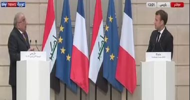 ماكرون لرئيس وزراء العراق: استقرار دولتكم يهمنا.. وسنستثمر فى إعادة الإعمار 