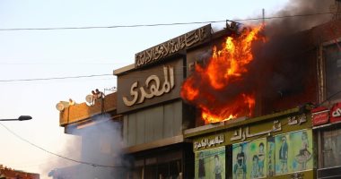 السيطرة على حريق داخل محل فى أرض اللواء وشقة سكنية بالنهضة دون إصابات   