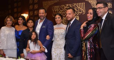 صور.. ماجد المصري يحتفل بعقد قران نجله المخرج أحمد المصري وهند صادق