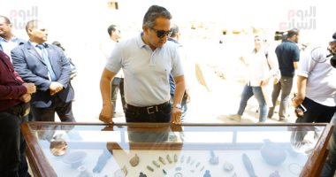 وزير الآثار:  الرئيس السيسى يدعم الآثار بشكل كبير 
