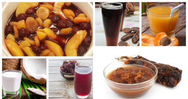 مشروبات رمضان مش بس طعمها حلو..  دى مفيدة لصحة شعرك وبشرتك كمان