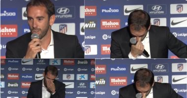 جودين ينهار في مؤتمر صحفي بعد استغناء أتلتيكو مدريد عن خدماته.. فيديو