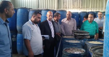 صور.. وكيل صحة الشرقية يضبط 11 طن أغذية فاسدة