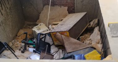 إصابة موظفين فى سقوط أرضية حجرة مديرية الطرق والنقل بالإسكندرية