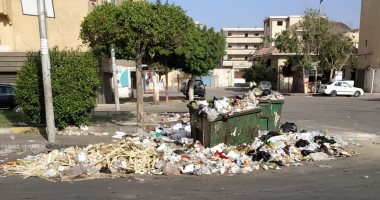 قارئ يشكو من تراكم القمامة بامتداد شارع بورسعيد
