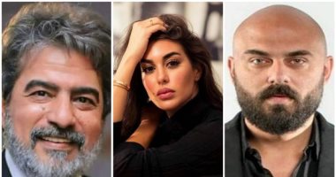 ياسمين صبرى وأحمد صلاح وجمال عبد الناصر فى التجمع الخامس لتصوير "حكايتى"