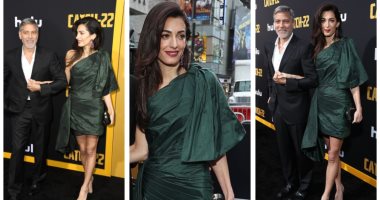 أمل علم الدين تظهر بفستان من تصميم Oscar de la Renta..تعرف علي سعره
