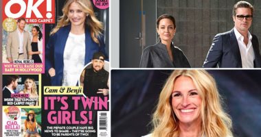 الـ fake news وحياة المشاهير × أسبوع.. هل يخطط براد بيت لتدوين سيرة حياته مع أنجلينا جولى؟.. ما حقيقة حمل جوليا روبرتس فى طفلها الرابع وكاميرون دياز فى توأم؟.. وجينفر لوبيز لن تبيع صور حفل زفافها.. صور