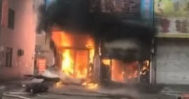 إصابة 5 عمال إثر نشوب حريق بأحد المطاعم فى المنيا