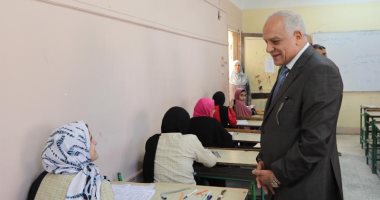محافظ الجيزة: انتظام امتحانات الثانوية العامة ولا شكاوى من الطلاب