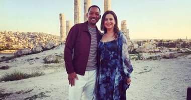 تعرف على سر  صورة ريا أبى راشد والنجم وويل سميث فى الأردن 