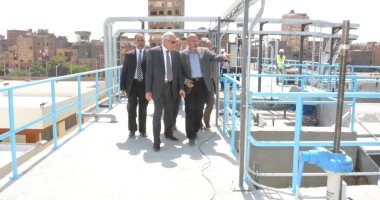 محافظ الجيزة: تشغيل محطة مياه جزيرة الدهب بكامل طاقتها خلال أيام