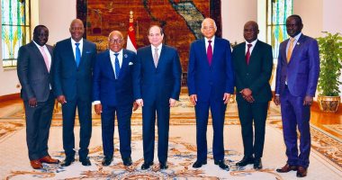 صور.. السيسي يتلقى دعوة لزيارة غانا ويؤكد أهمية تحقيق التكامل بين الدول الأفريقية