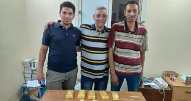 جمارك أرقين تحبط تهريب 17 سبيكة ذهبية أخفاها راكب سودانى داخل تكييف أتوبيس