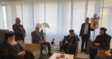 البابا تواضروس يصل سويسرا قادمًا من ألمانيا ضمن زيارته الرعوية