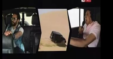 شاهد.. الفنان سامح حسين ضحية "هانى فى الألغام"