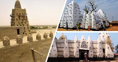 صور.. أبراج طين قبلة المسلمين.. هذه أقدم مساجد أفريقيا.. لارابانجا الأشهر بغانا بناه تاجر.. الجامع الأحمر بكوت ديفوار يستقبل الصائمون بالسمك والكعك.. و"دجينجودير" تحفة أفريقية بلمسة أندلسية مقابل 200 كيلو ذهب