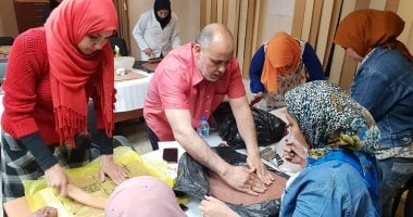 شاهد.. تشكيل الخزف فى المركز الثقافى بطنطا ضمن فعاليات رمضان الفنية