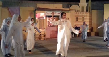 صور.. ليالى "أهلا رمضان" تحتفل بنصر  العاشر من رمضان بالحديقة الثقافية