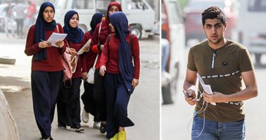 طلاب الدبلومات الفنية يؤدون امتحان اللغة العربية والدين..757 ألفا أدوا الاختبارات.. الملاحظون فى اللجان يضبطون ملازم غش وتليفونات.. وغرفة العمليات: لم نرصد خروجا للأسئلة على مواقع التواصل الاجتماعى