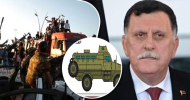 حكومة الوفاق الليبية تستعين بأسلحة إسرائيلية لمواجهة الجيش الوطنى.. مليشيات طرابلس تتسلم 40 مدرعة كيربى بعد ثبوت فشلها فى تركيا وتونس .. مجلس النواب الليبى: نستغرب الصمت الغريب وغير المقبول للبعثة الأممية