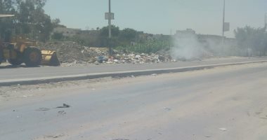 شكوى من القمامة بقرية الخضرة بالبحيرة