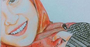 "ريم" تشارك بموهبتها فى الرسم.. وتحلم بالشهرة والتقدير