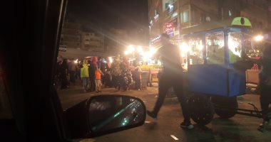 اهالى شارع جميلة ابو حريد بالاسكندرية يطالبون بحل مشكلة الباعة الجائلين 