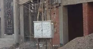  محول كهرباء يهدد حياة الأهالى والأطفال بقرية أبوشربان بني سويف