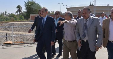 صور.. محافظ أسيوط : تشغيل المرحلة الأولى بمحطة مياه ديروط لتغذية 11 قرية