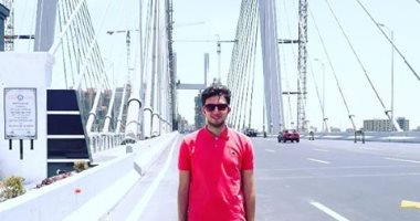 فرحة المصريين..رمضان حضر من المنوفية لالتقاط صور تذكارية على محور روض الفرج